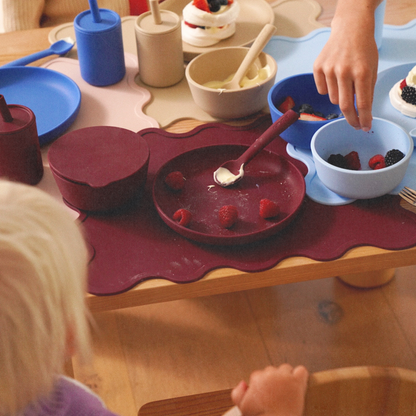 Dinner Set - Plum