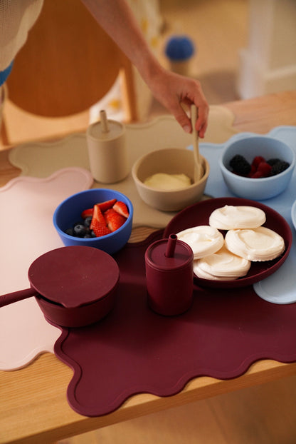 Dinner Set - Plum