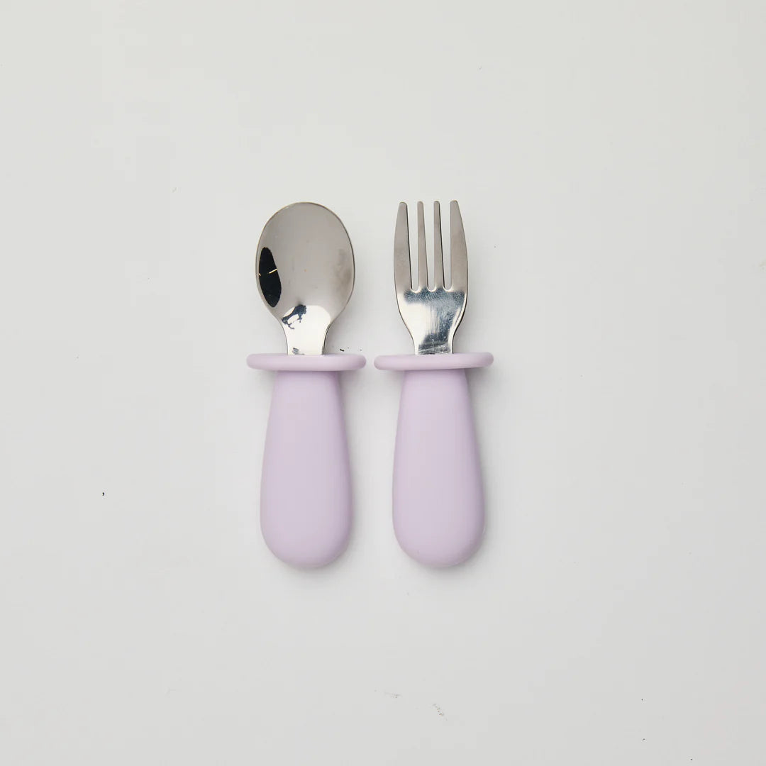 Toddler Cutlery Set - Lilac