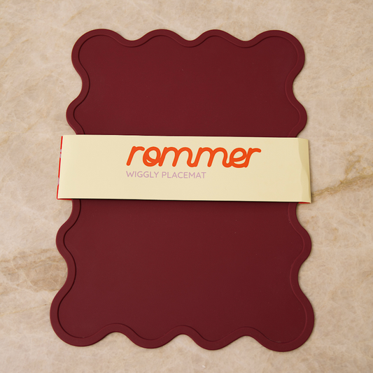 Wiggly Placemat - Plum