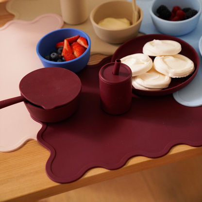 Wiggly Placemat - Plum
