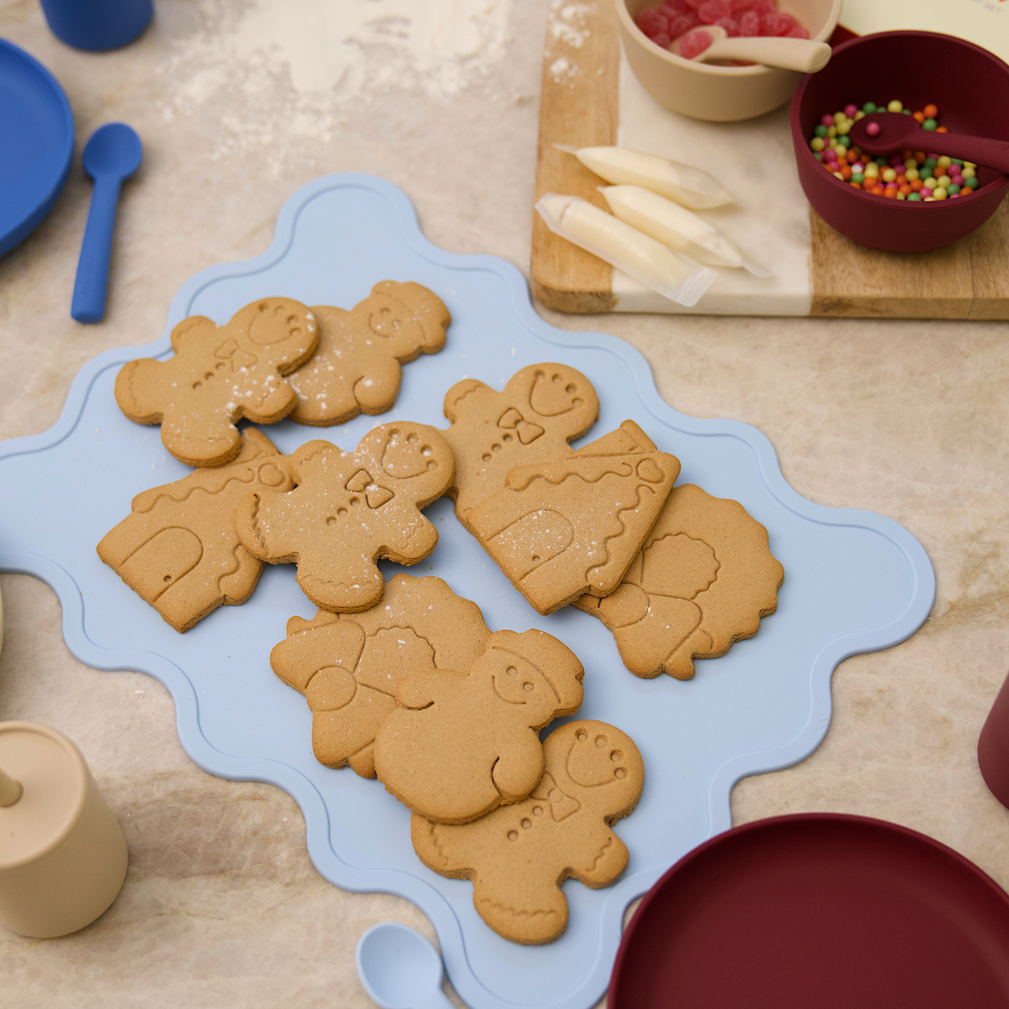 Wiggly Placemat - Sky